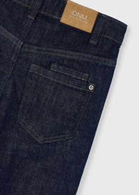 Lowell Wide Leg Jeans - Dark Indigo