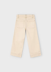 Ava Twill Marine Pants - Almond