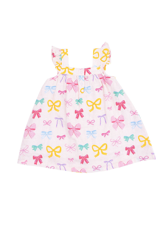 Flutter Sundress - Colorful Bows