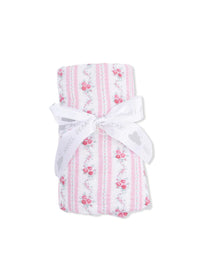 Swaddle Blanket - Winding Roses Stripe