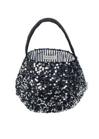 Spellbound Sequin Velvet Cauldron Bag