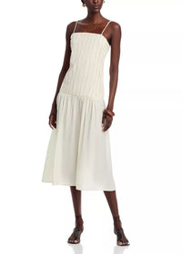 Leonor Midi Dress - Cream