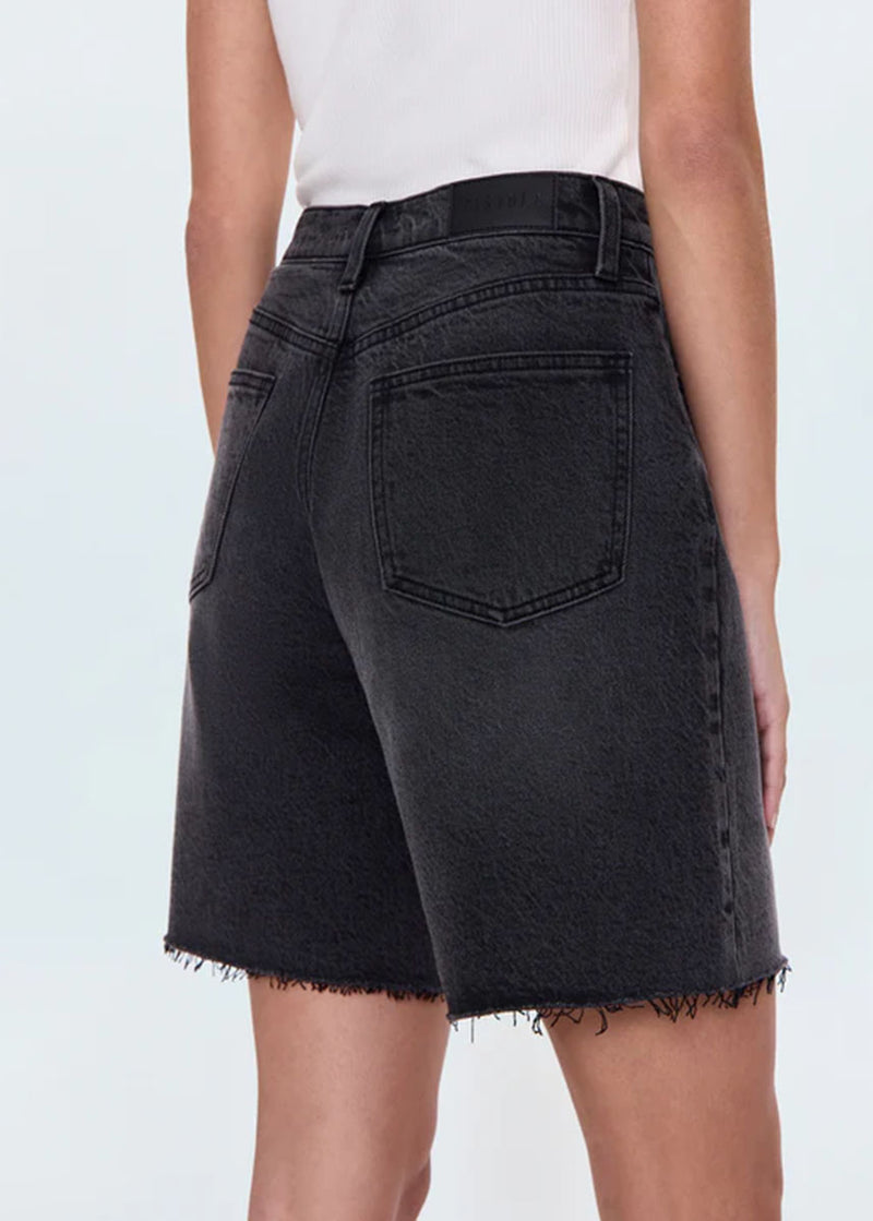 Kaylee High-Rise Pinched Loose Straight Short - After Hours