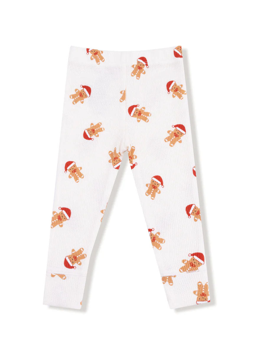 2-Piece L/S Pajama Set - Gingerbread