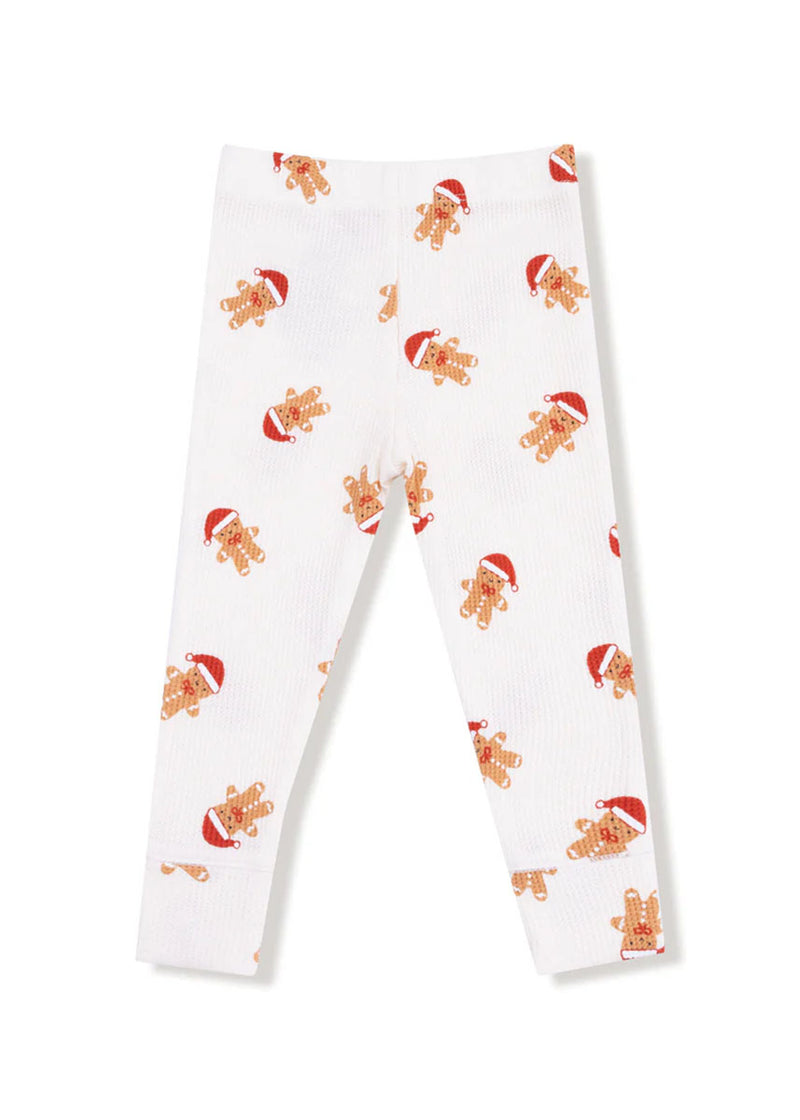 2-Piece L/S Pajama Set - Gingerbread