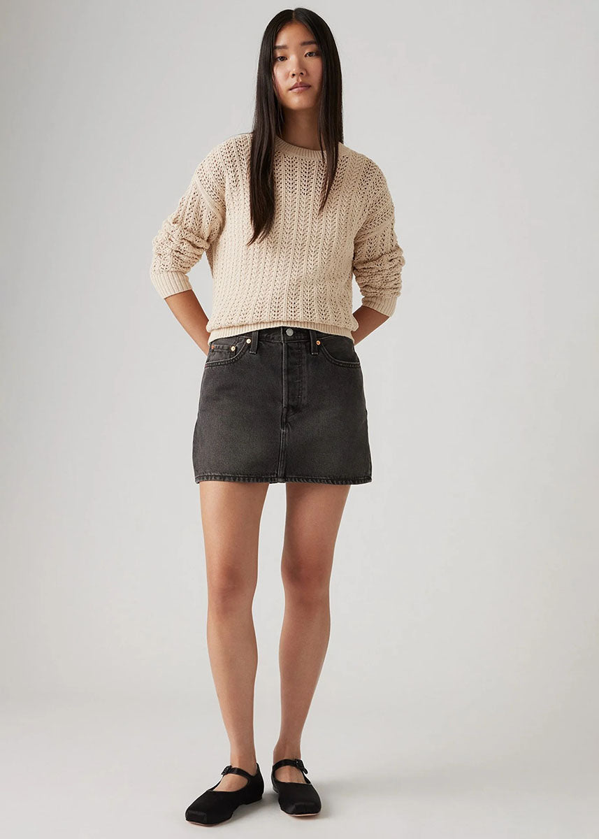 Icon Jean Skirt - Dark Mirror