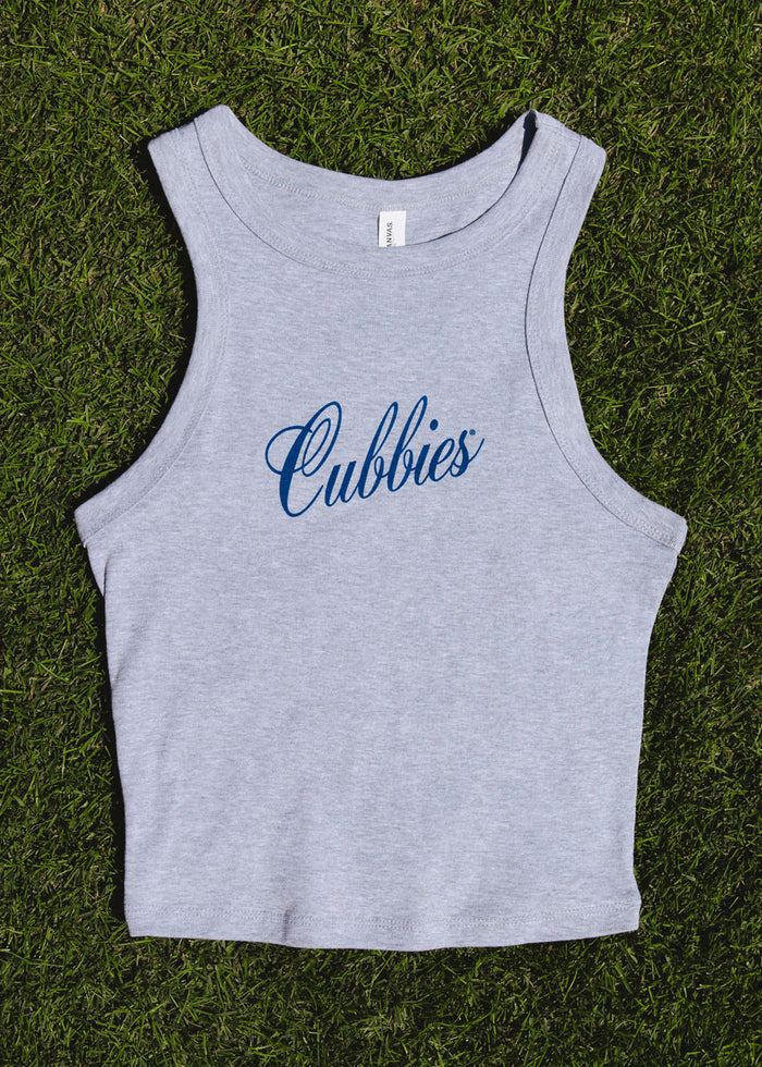Cubbies Script Baby Tank