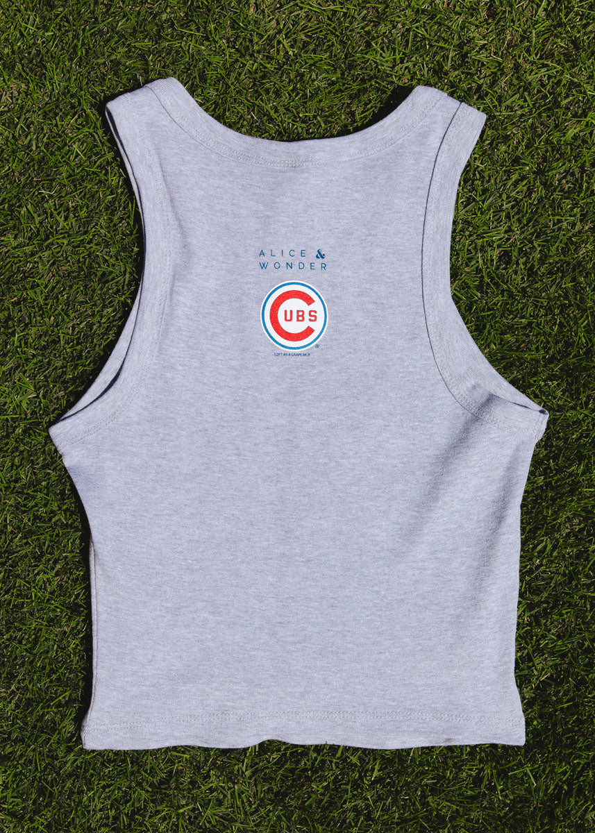 Cubbies Script Baby Tank