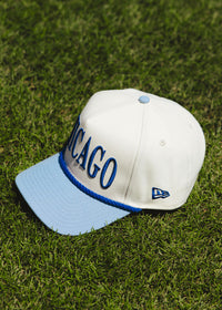 Chicago Two-Tone Rope Hat - Light Blue & Royal