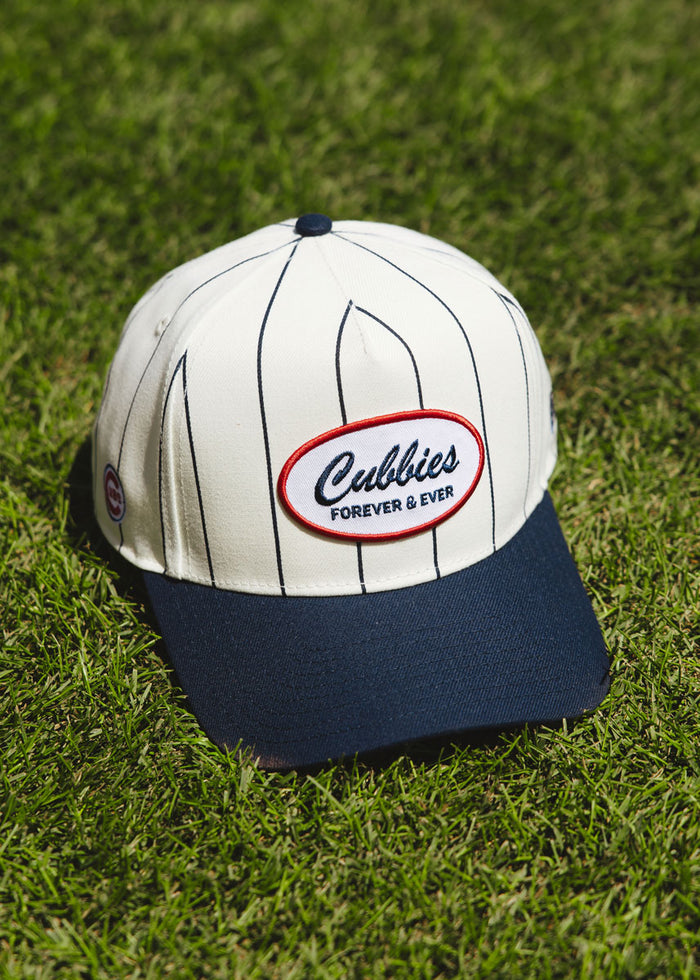 Cubbies Forever & Ever Patch Hat  - Ivory & Navy