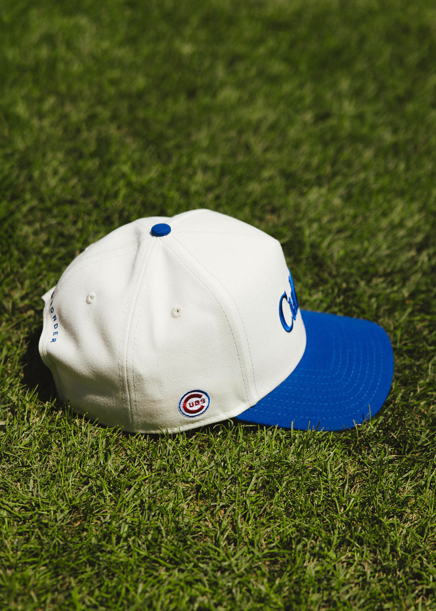 Cubbies Two-Tone Hat - Ivory & Royal
