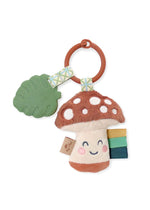 Itzy Pal™ Plush + Teether: Mushroom