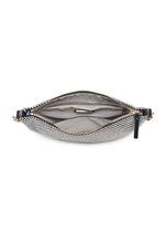 Jordan Woven Crossbody - Black & Ivory
