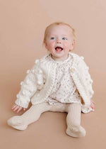 Popcorn Cardigan - Cream