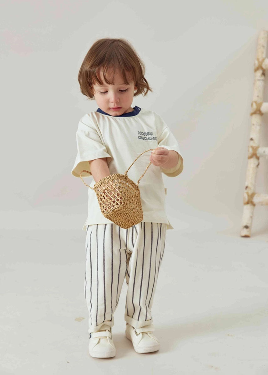 Toddler Relaxed Tapered Pant - Stripes