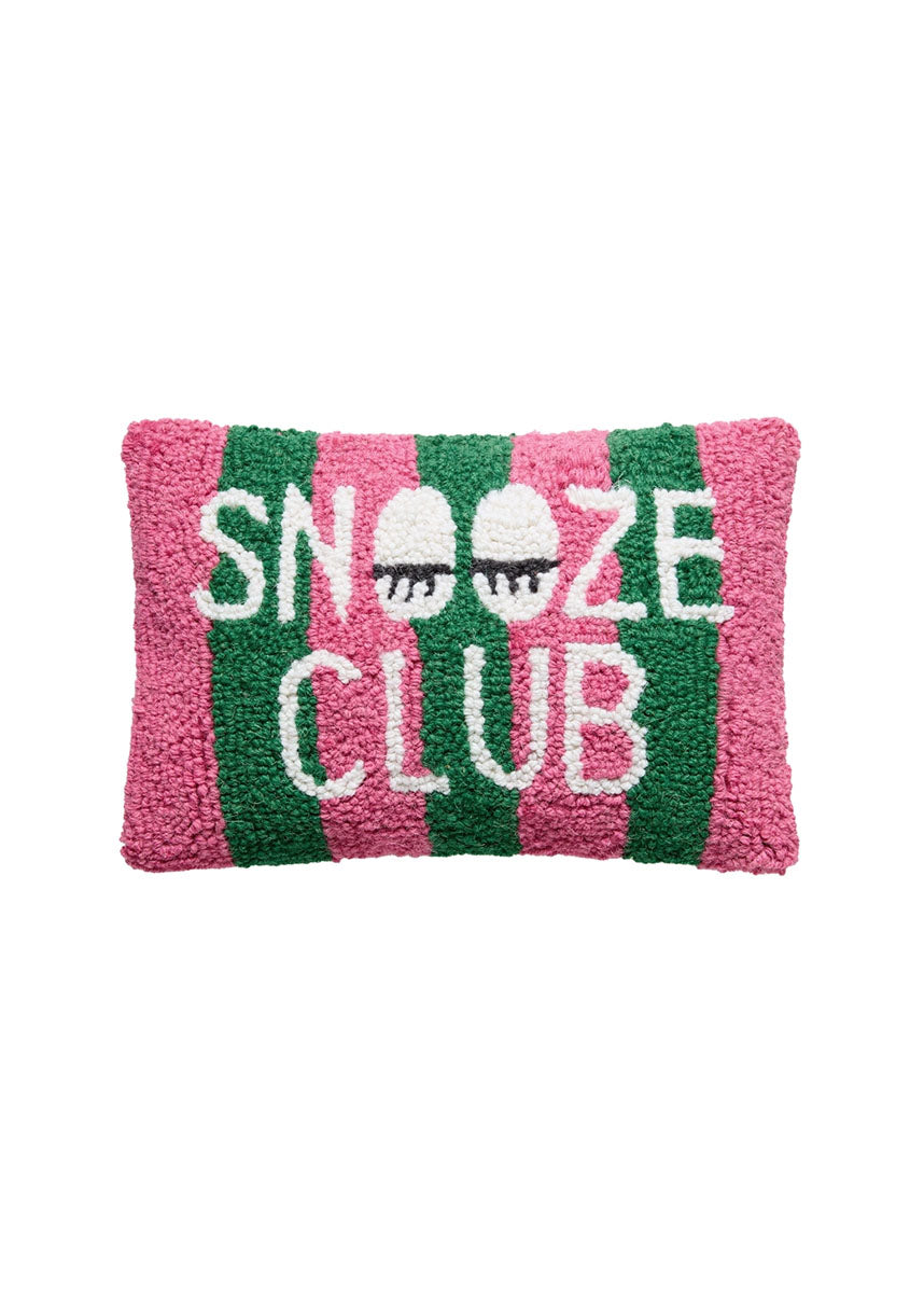 Snooze Club Hook Pillow