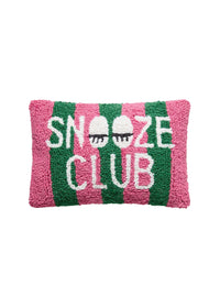 Snooze Club Hook Pillow