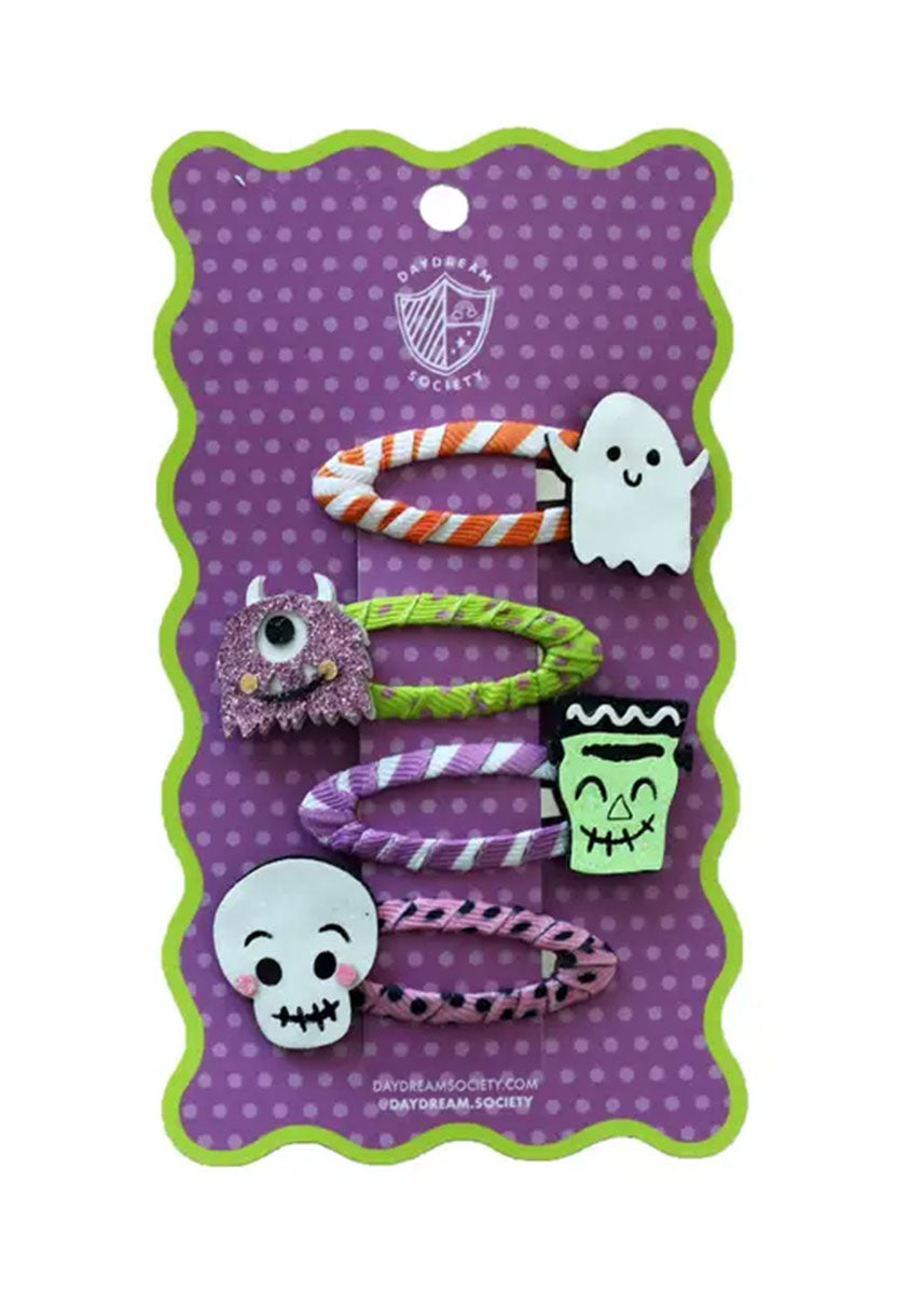 Monster Mash Crew Hair Clip Set