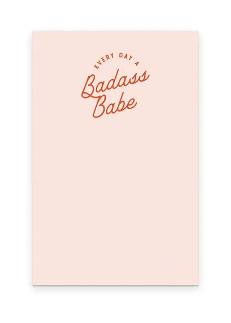 Badass Babe Notepad