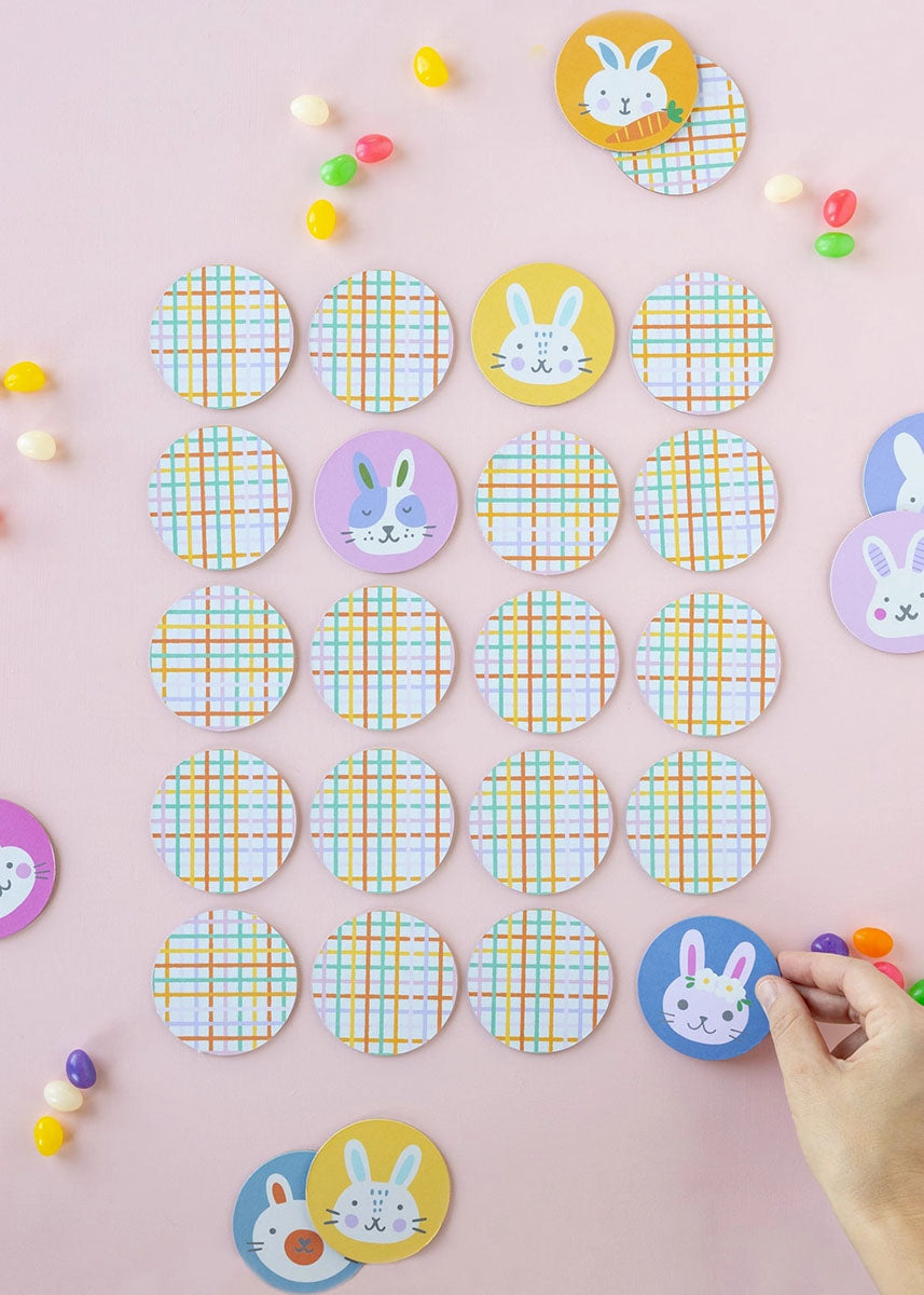 Bunny Face Memory Game