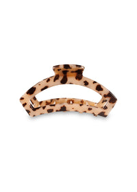Medium Open Hair Clip - Blonde Tortoise