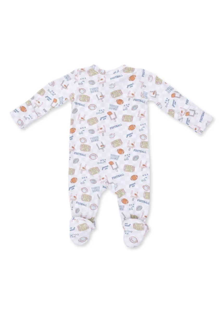 2-Way Zipper Footie - Football Check