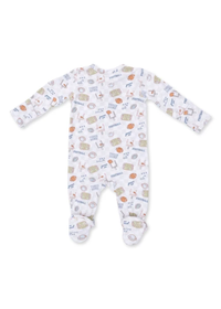 2-Way Zipper Footie - Football Check