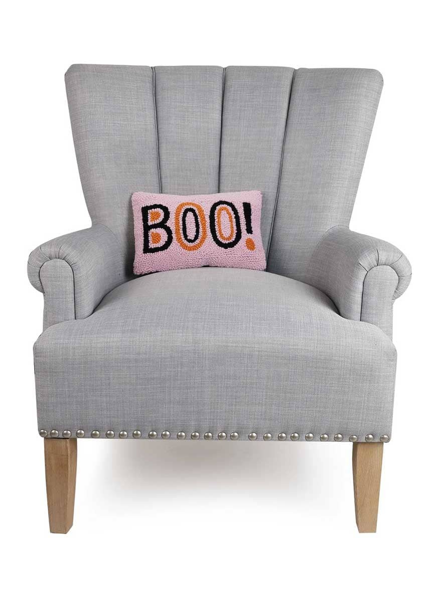 Boo Hook Pillow - Pink