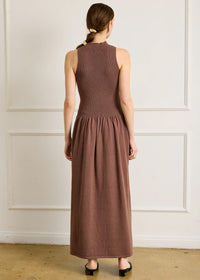 Ianna Sweater Dress - Brown