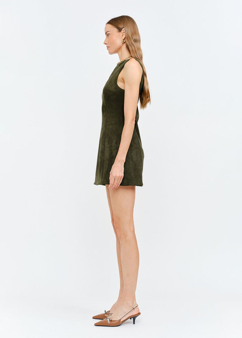 Louisa Mini Dress - Olive