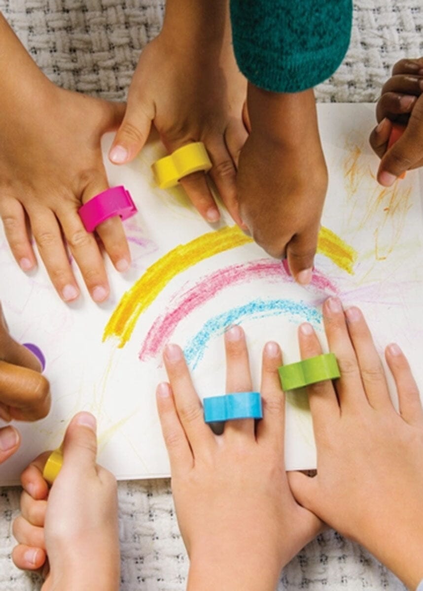 Heart Ring Crayons - Set of 6