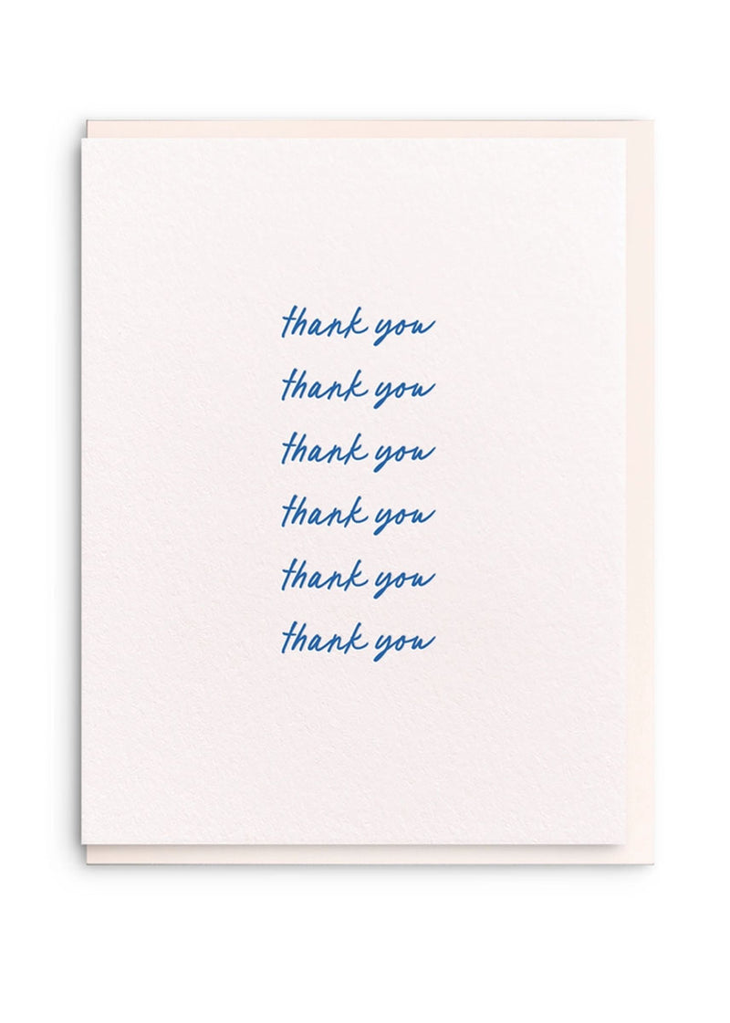 Thank You Script Card