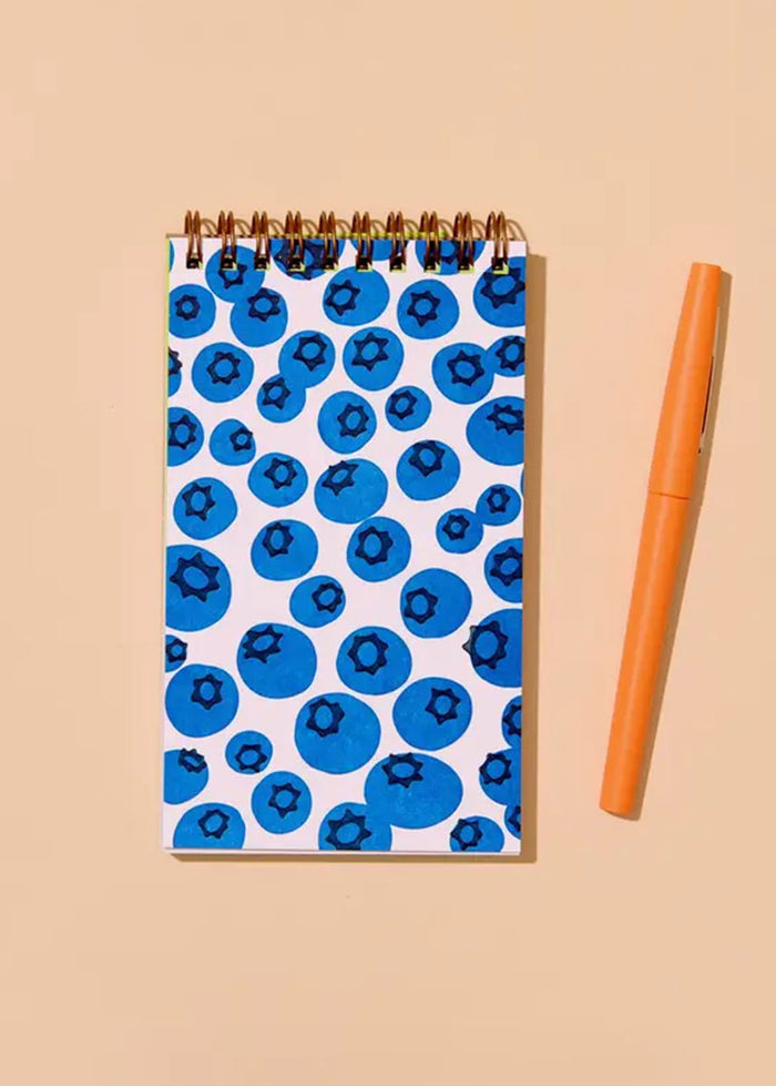 Blueberries Spiral Notebook