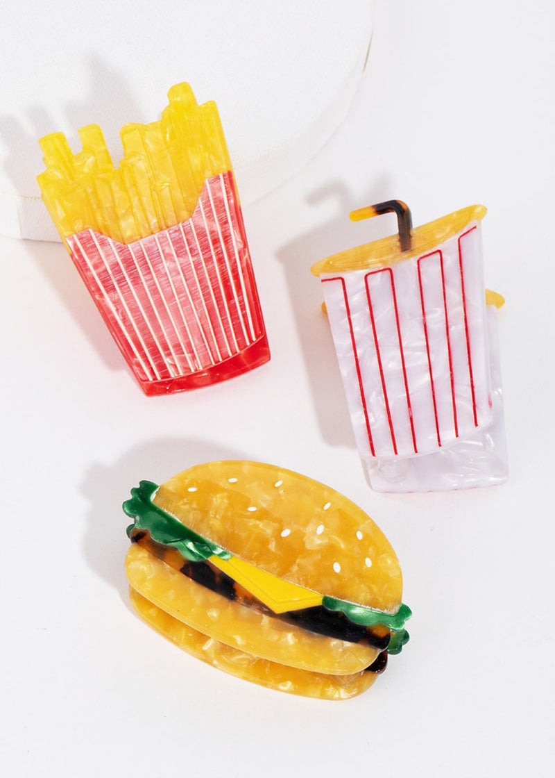 Fast Food Favorites Hair Claw
