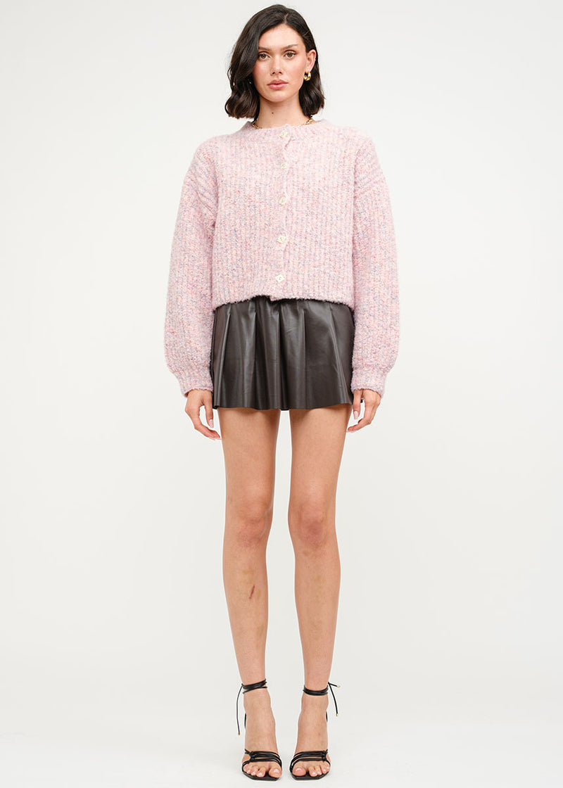 Rachel Oversized Cardigan - Pink