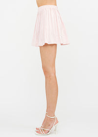 Aria Pleated Mini Skirt - Pink
