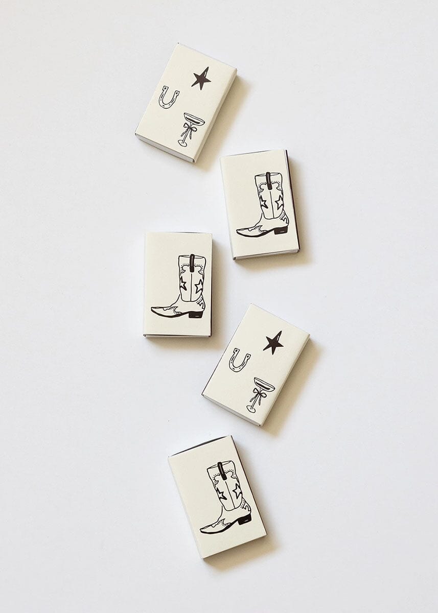 Western Cowgirl Matchbox