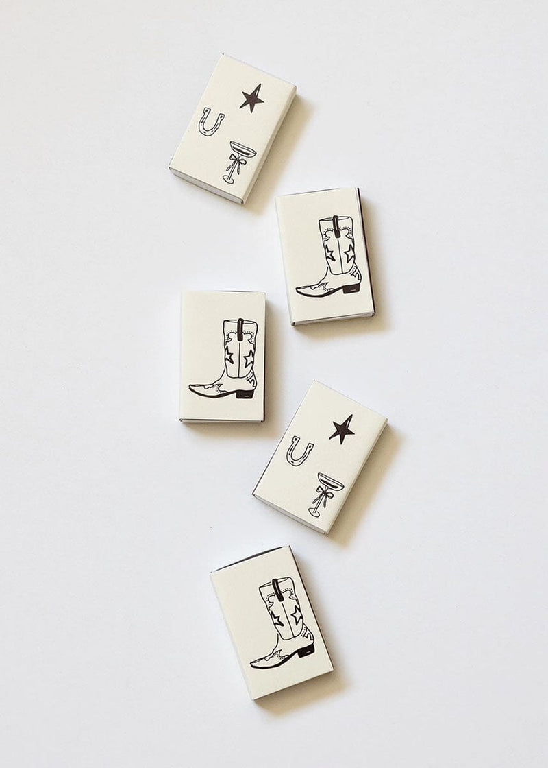 Western Cowgirl Matchbox