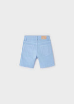 Chad Boys Twill Shorts - Powder Blue