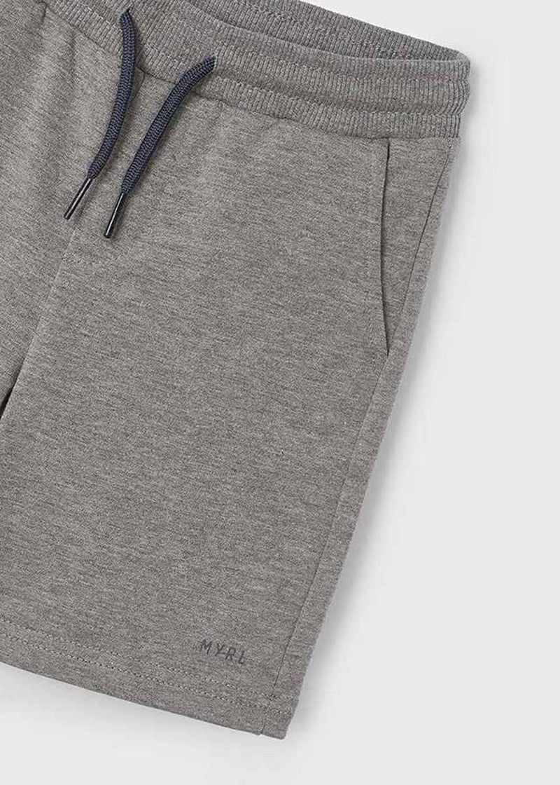 Austin Boys Sweat Shorts - Heather Grey