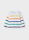 Max Boys Striped Sweater - Multicolor