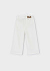 Hazel Girls Twill Trousers - Natural