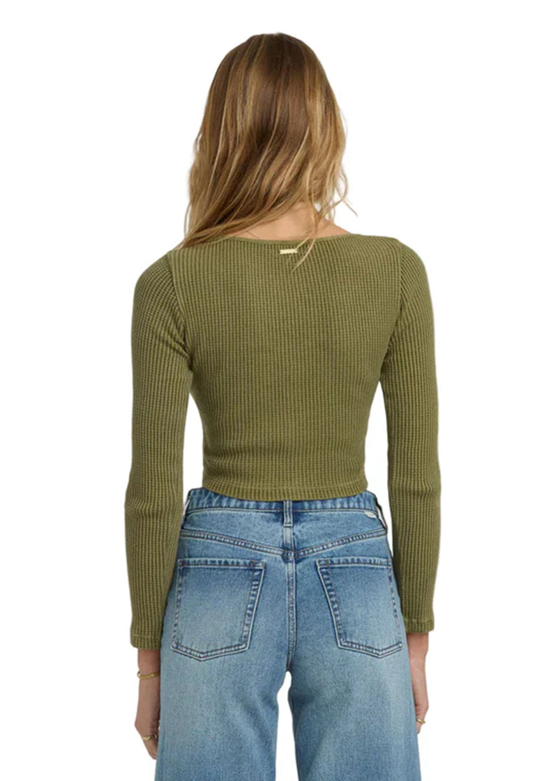 Paxton Cropped Thermal Top - Mateo