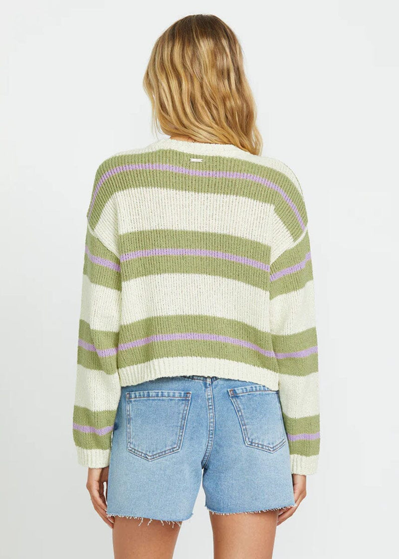 Make It Waves Sweater - Avocado