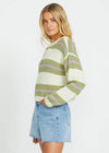 Make It Waves Sweater - Avocado