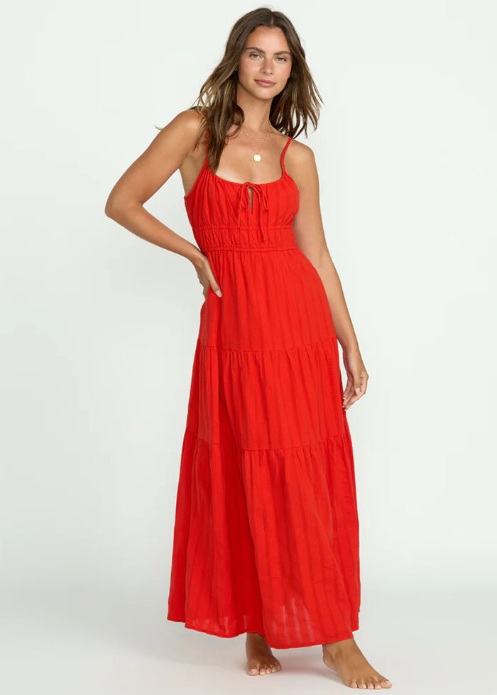 Red Aloha Maxi Dress - Red Aloha