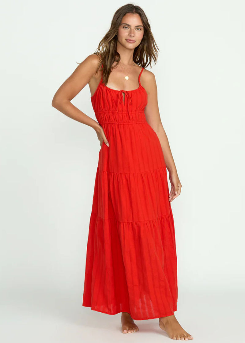 Red Aloha Maxi Dress - Red Aloha