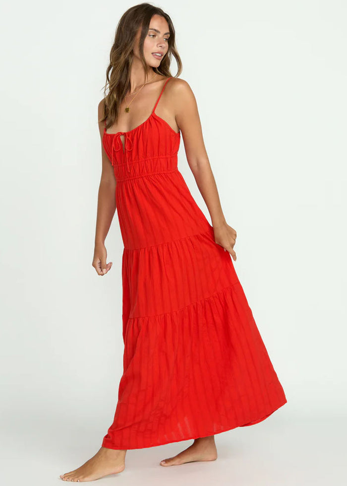 Red Aloha Maxi Dress - Red Aloha