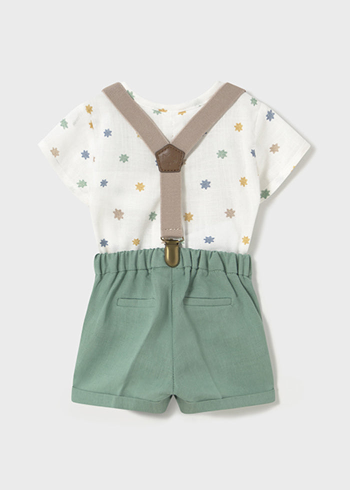 Camden Shorts & Shirt Set - Broccoli