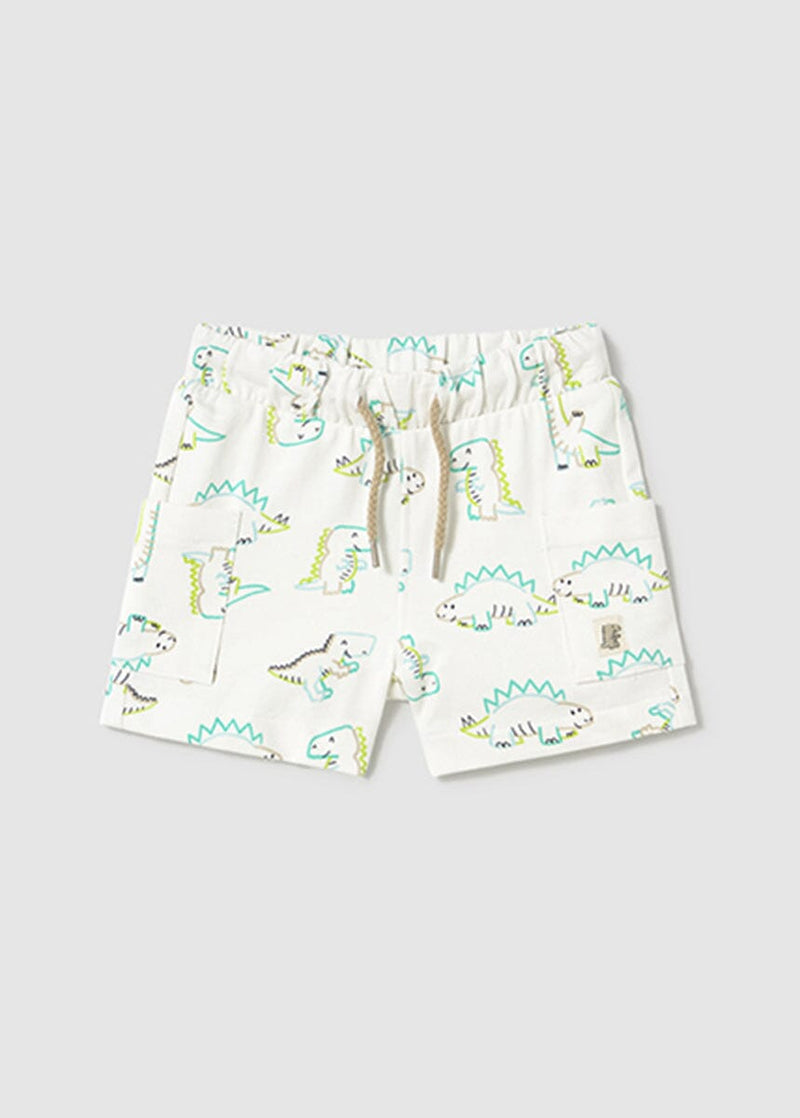 Jo Knit Bermuda Shorts - Dinosaur